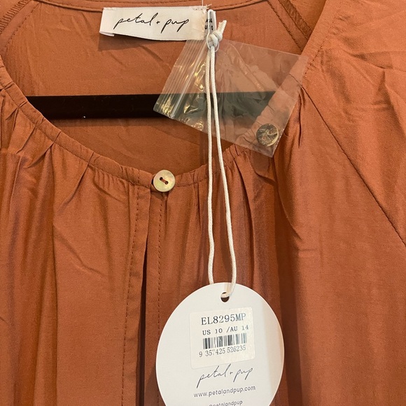 Petal And Pup Alte Dress - Brown - US Size 10 - Women’s Maxi Dress. - Picture 2 of 7